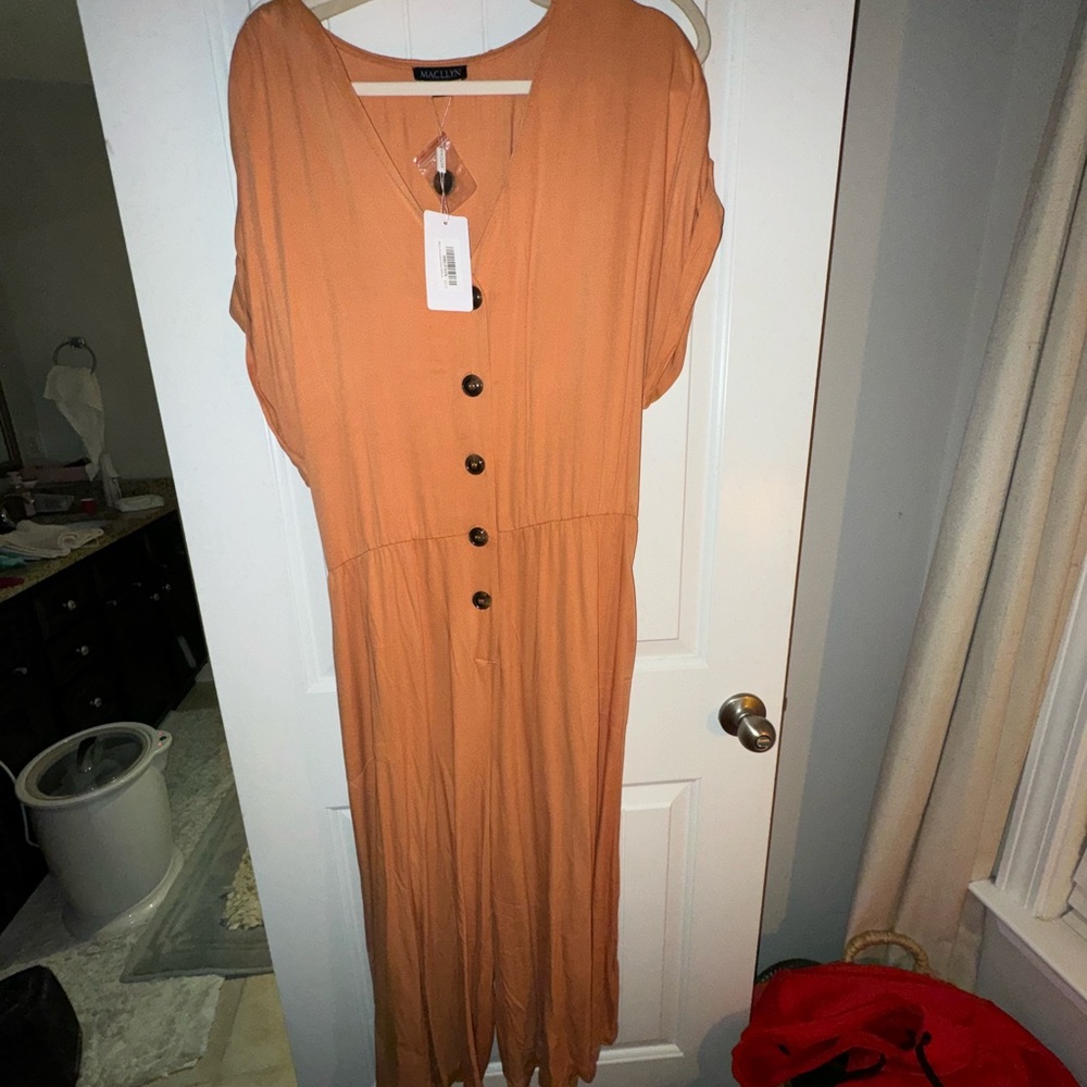 MACLLYN ORANGE JUMPSUIT